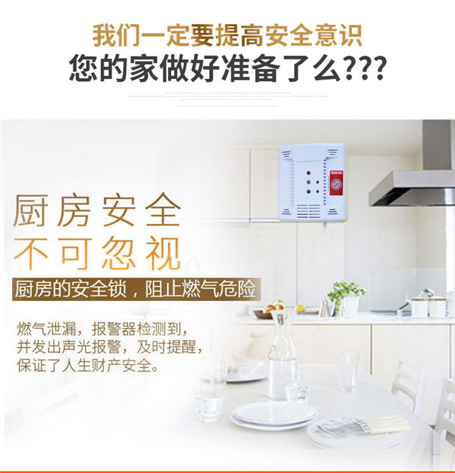 WIFI型可燃氣體報警器