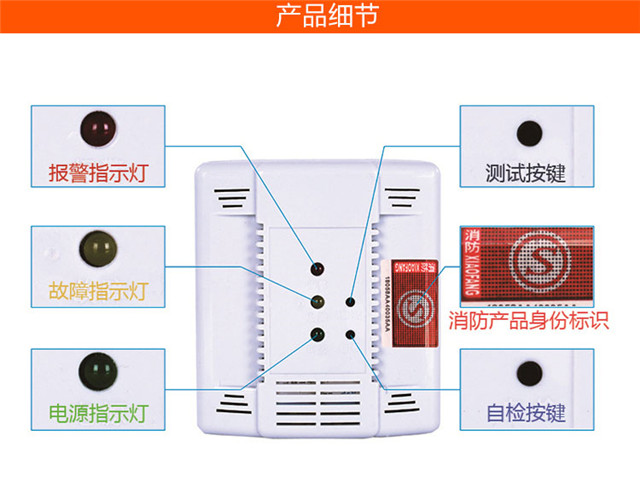 WIFI型可燃氣體報警器